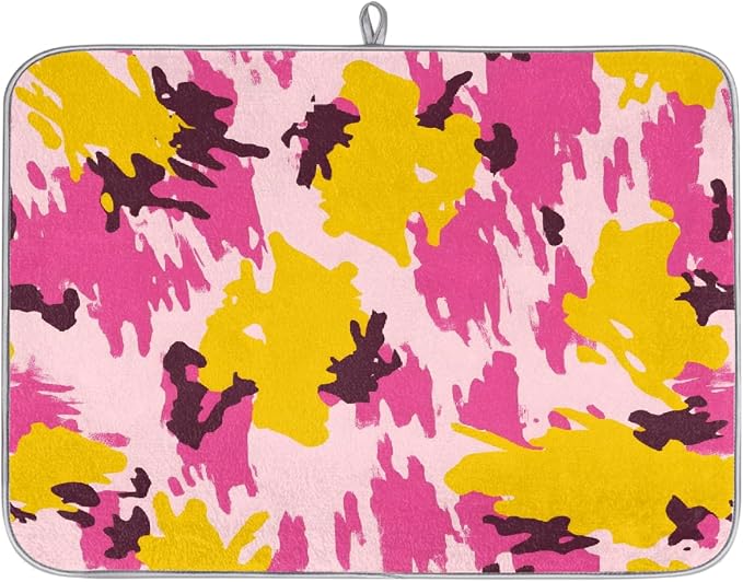 Pink Yellow Print