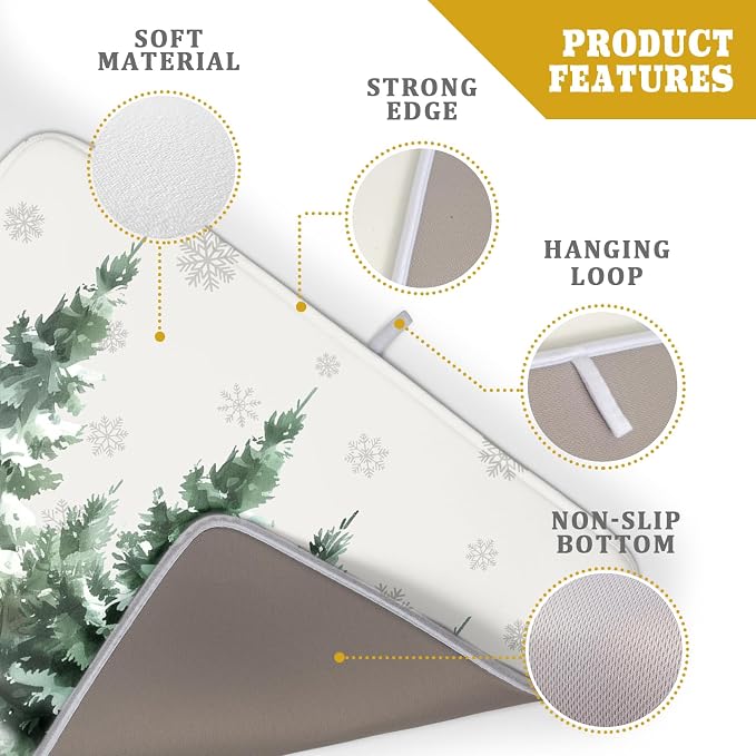 Christmas Pine Tree-White