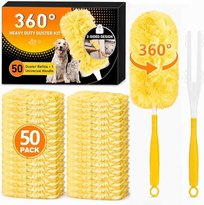 50 Refills & 1 Short Handle