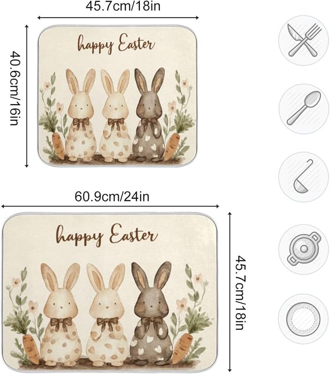 three cute bunnies carrot