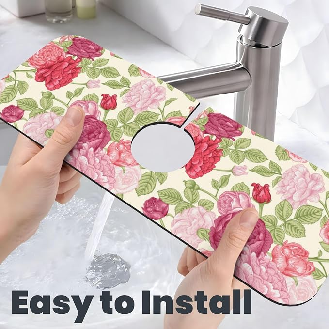 English Rose Flower Floral Pink Red