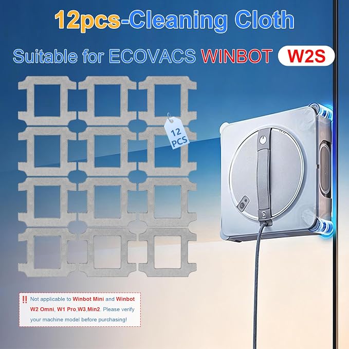 W2S-12 Pcs Mop Pads