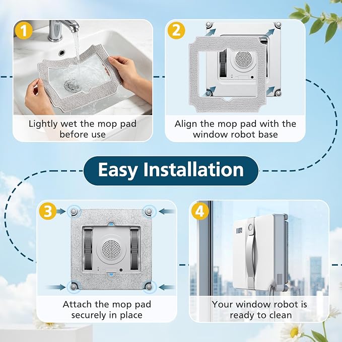 Winbot Mini-14pcs Mop Pads