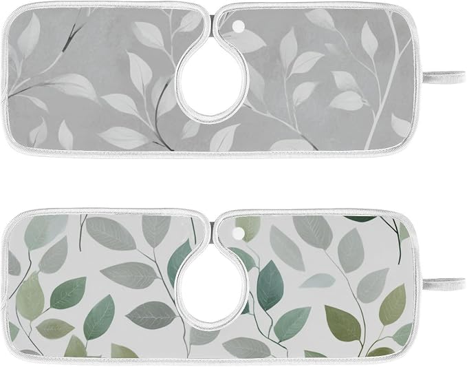 Green and Grey Leaves
