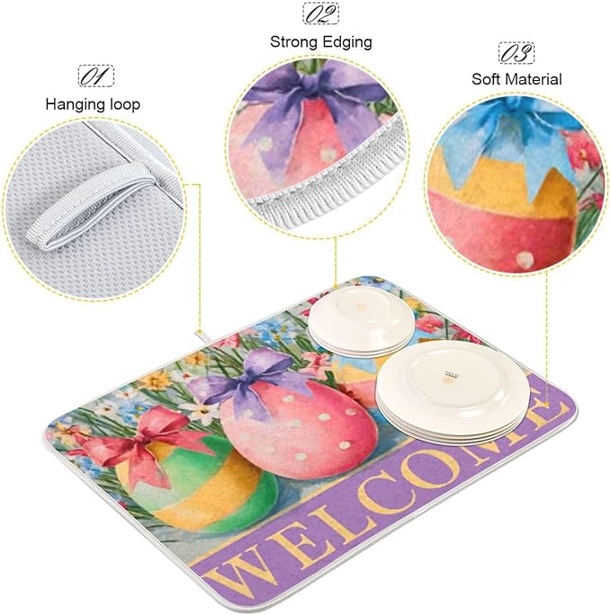 colorful easter eggs