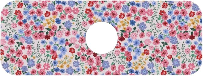 Millefleurs Different Flowers Pink