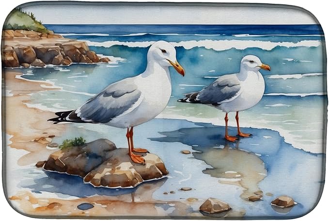 Gulls Scavenging 7519