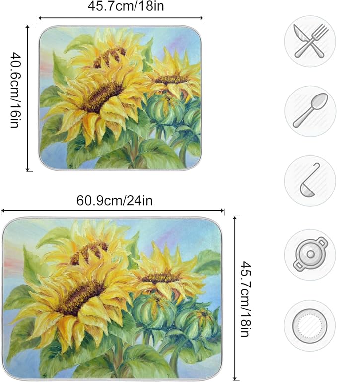 Oil painting sunflower 29