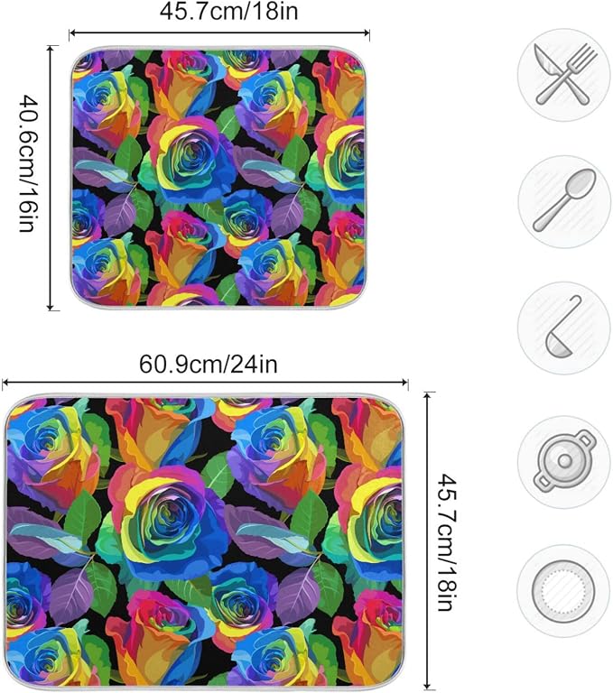 Colorful Rose Vintage