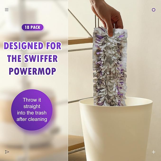 Purple 18 Mop Pads