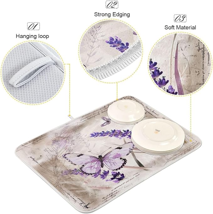 Lavender Butterfly