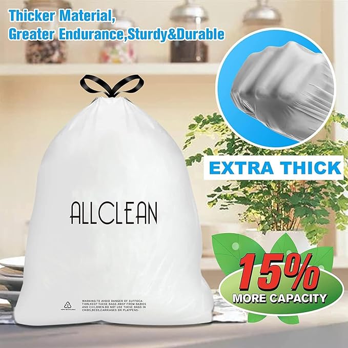15 Gallon White (30 Count)