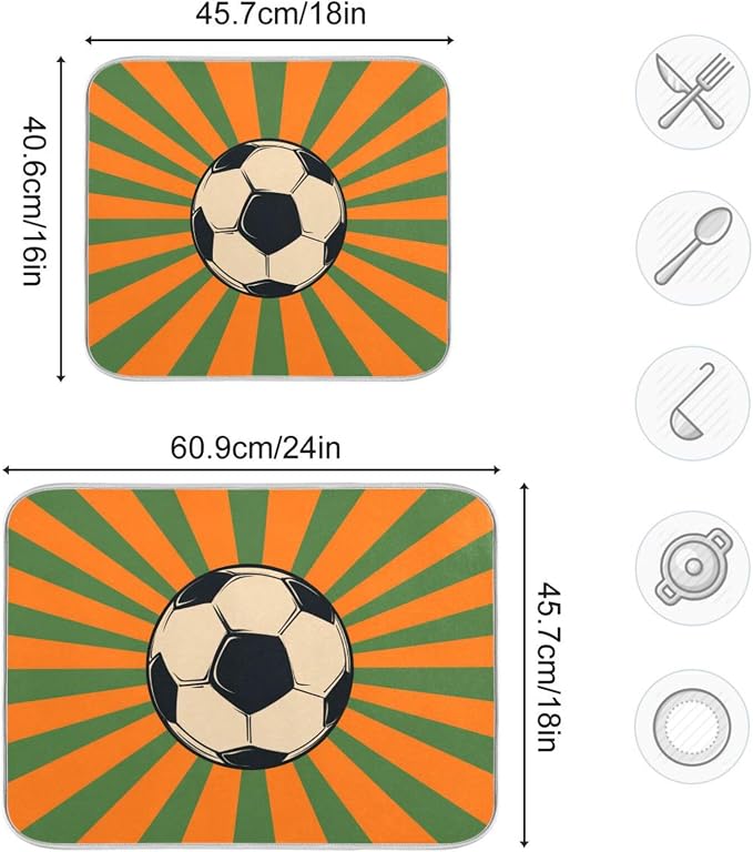 Ray Orange Green Soccer