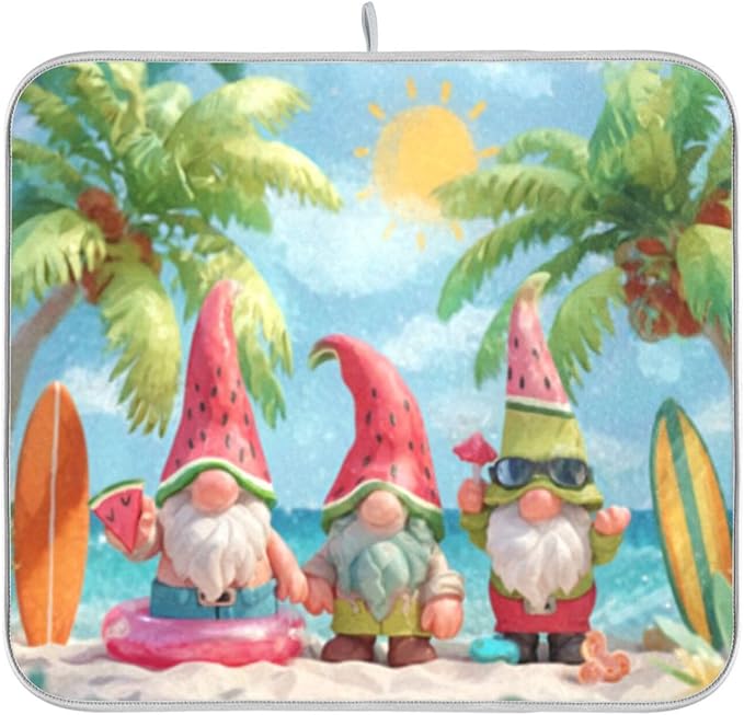 palm trees summer gnomes