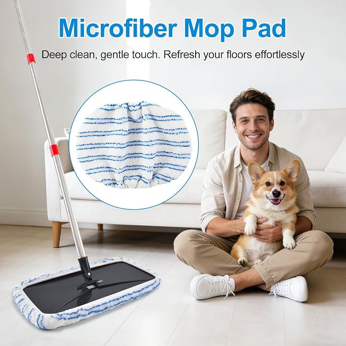 Blue & White Mop Pad