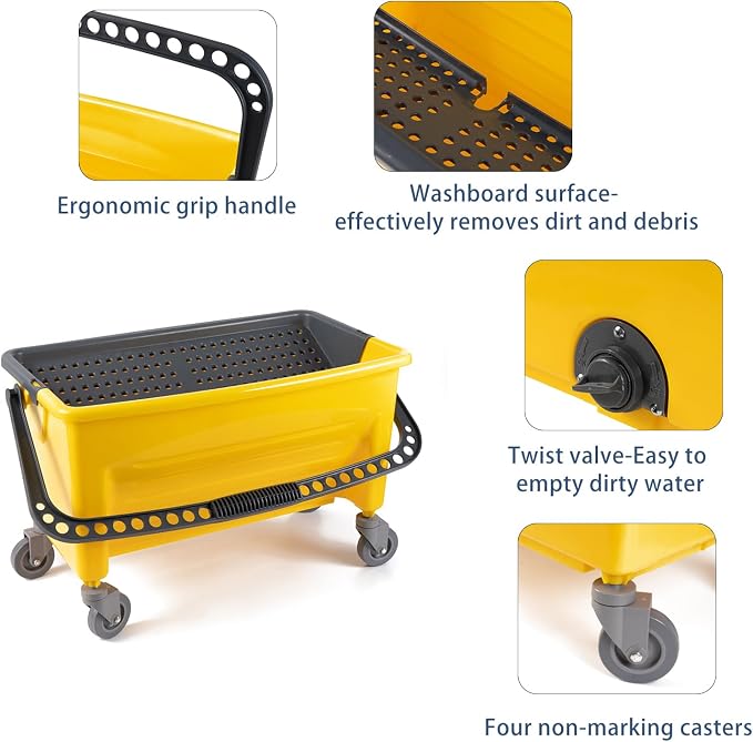 44 Quarts Bucket(yellow)