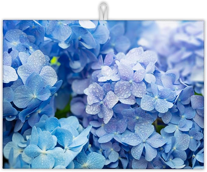 Blue Hydrangea Flower
