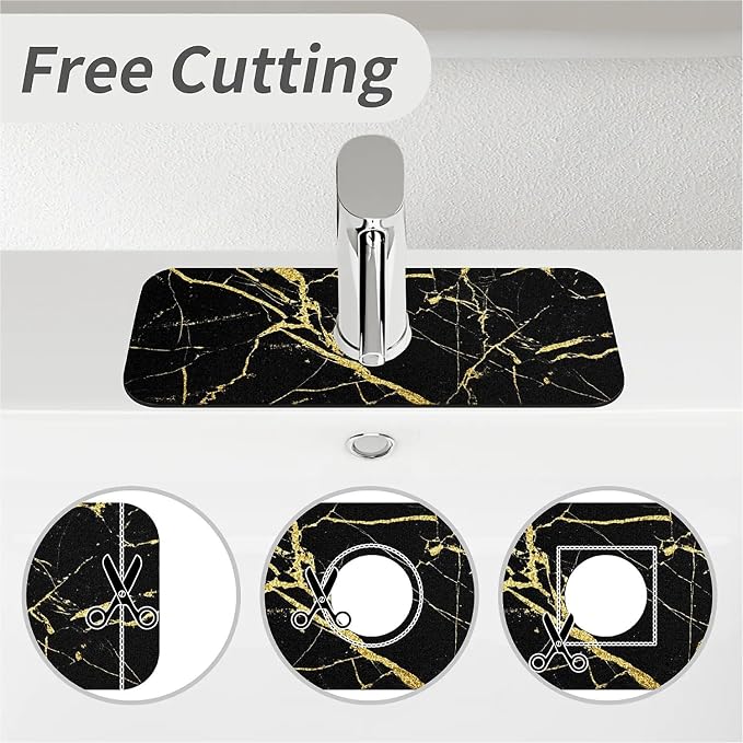 Black gold marble-1