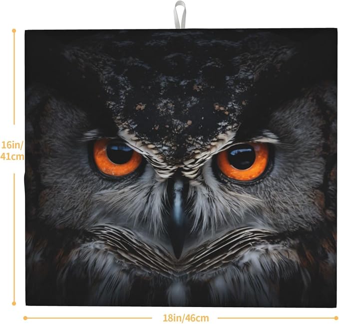 Orange Eye Owl