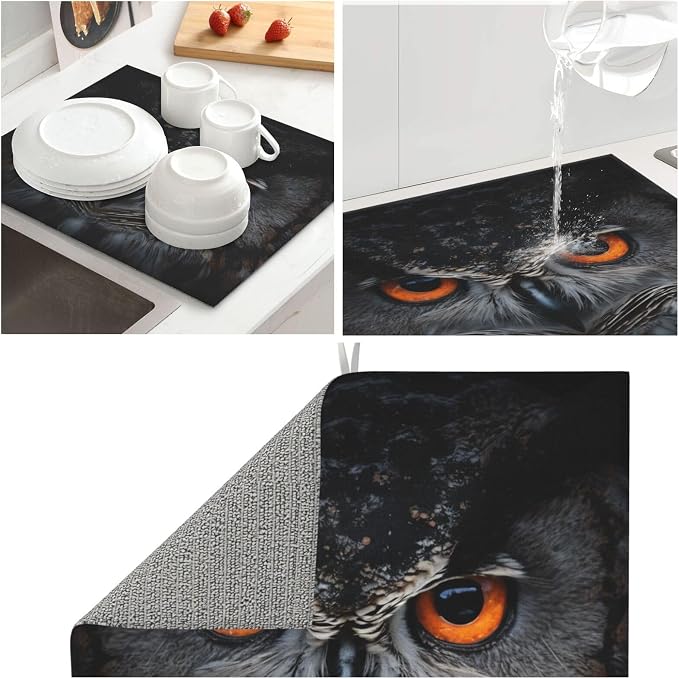 Orange Eye Owl