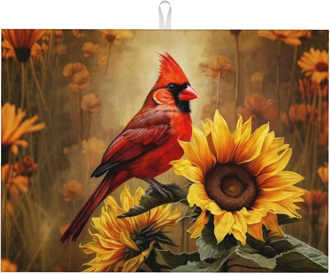 Red Bird Sunflower