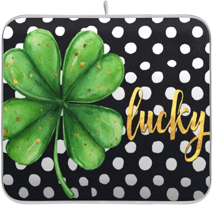 shamrock polka dot