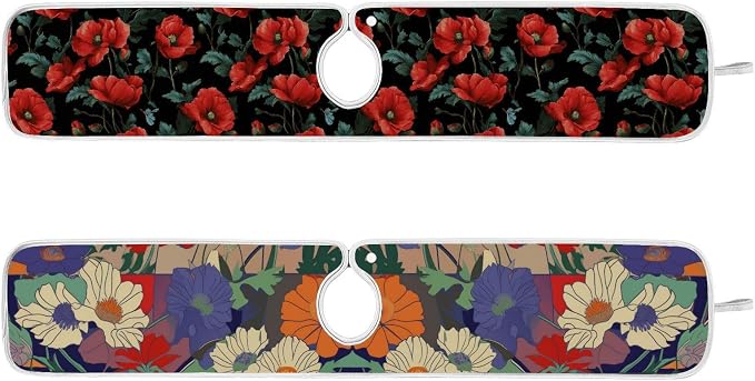 Japanese Purple Red Poppy Poppy Butterfly Leaf