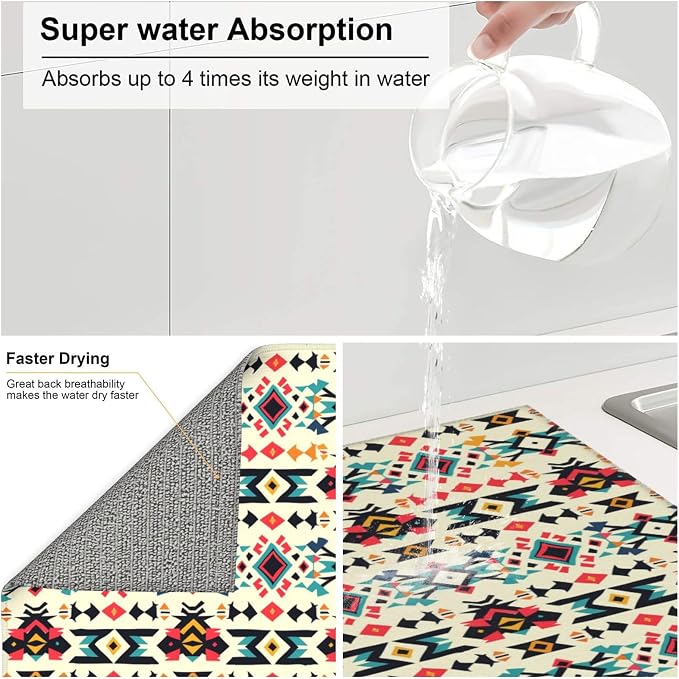 Retro Aztec Tribal Print