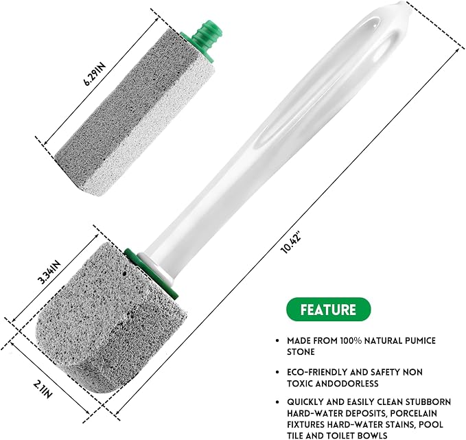 2 Wand+ 10 Pack Pumice Stones