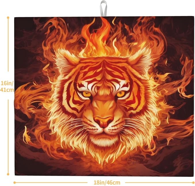 Orange Flame Tiger