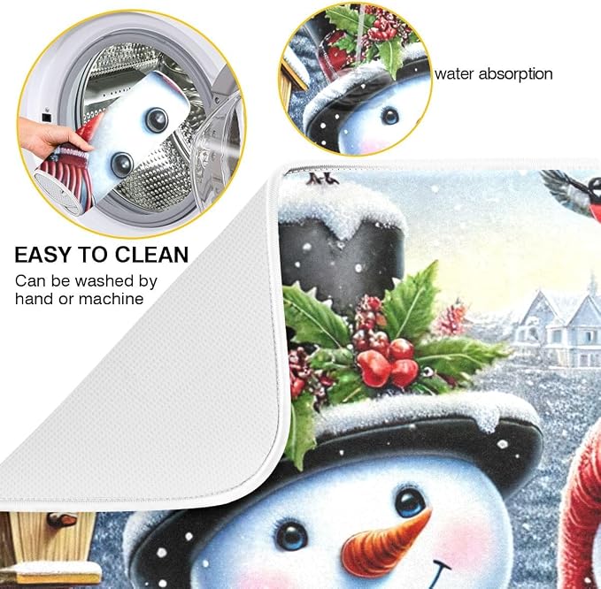 Winter Christmas Snowman-2
