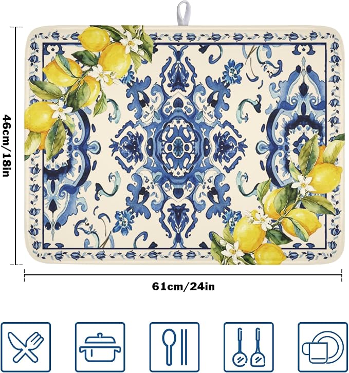 Lemon Boho Chinoiserie