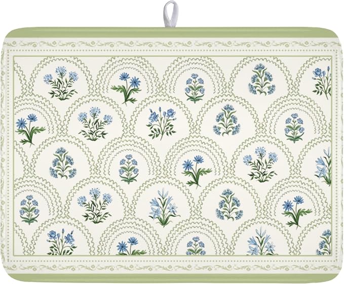 Floral Aqua