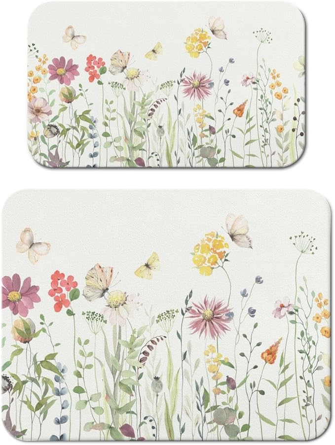 Butterflies and Flowers