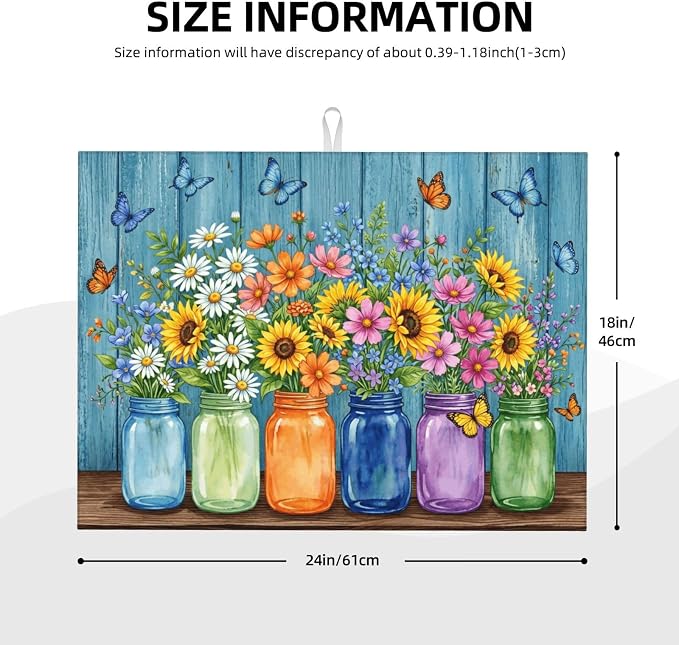 Rustic Vintage Flower Vases