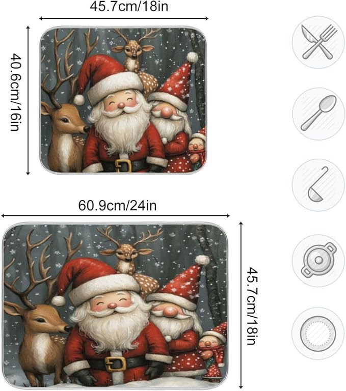 Christmas Santa Claus Deer