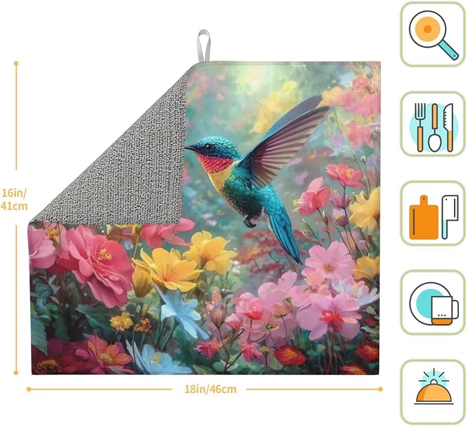 Hummingbird In Spring