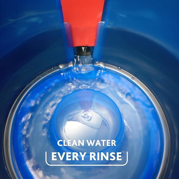 Rinseclean Spin Mop & Bucket + 1 Extra Refill