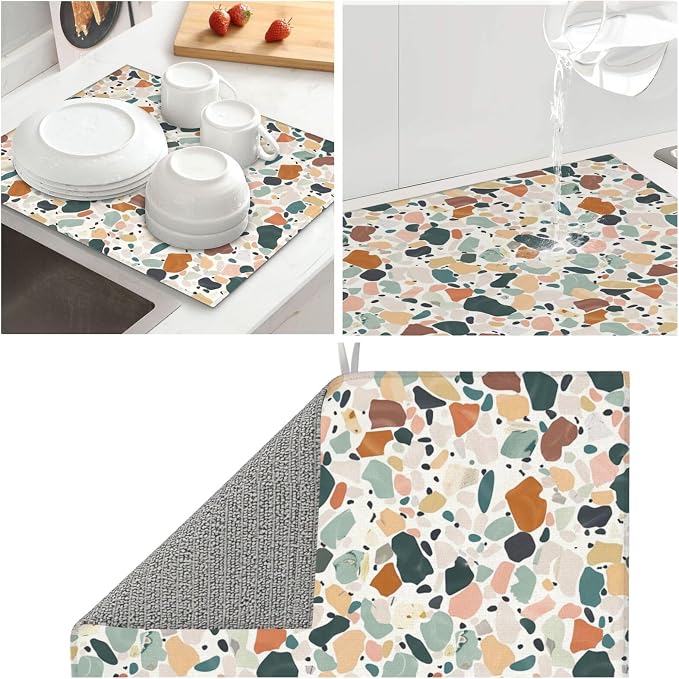 Boho Colorful Terrazz