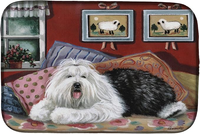 Old English Sheepdog Sweet Dreams