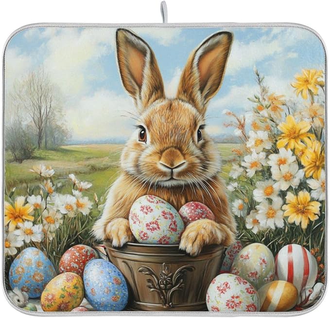 Blue Rabbit Easter Egg