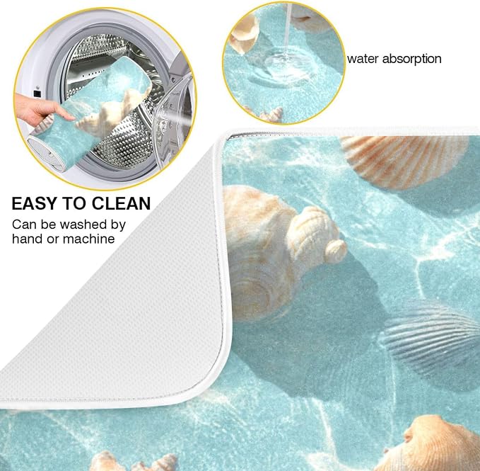 Blue Sea Shell Summer