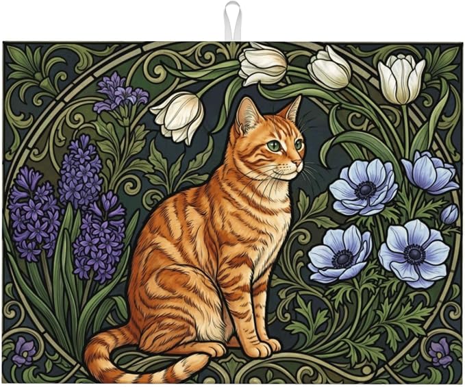 Orange Cat Art