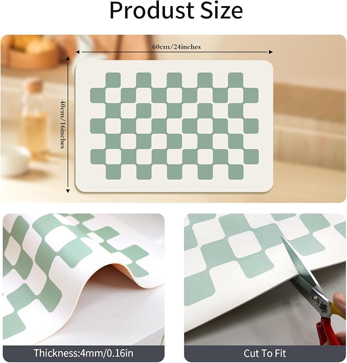 Sage Checkered
