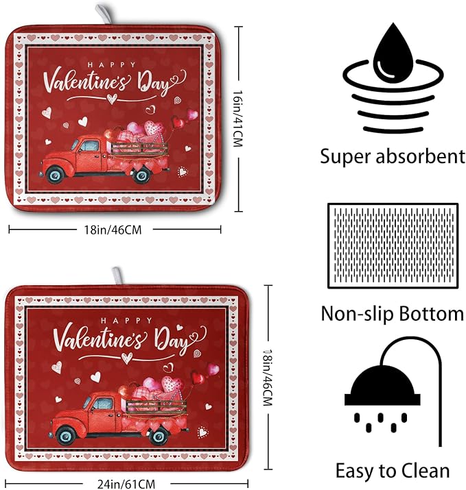 Valentine Truck Red