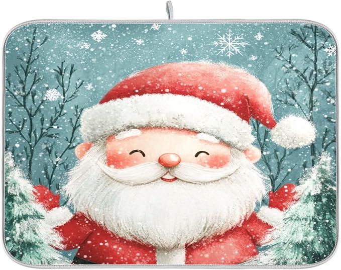 Cute Tree Christmas Santa Claus