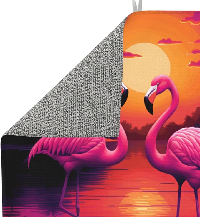 Pink Flamingo Sunset