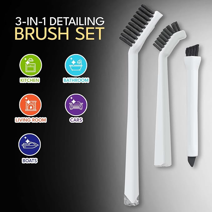 3-in-1 Cleaning Brush Set