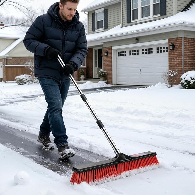 Push Broom Red