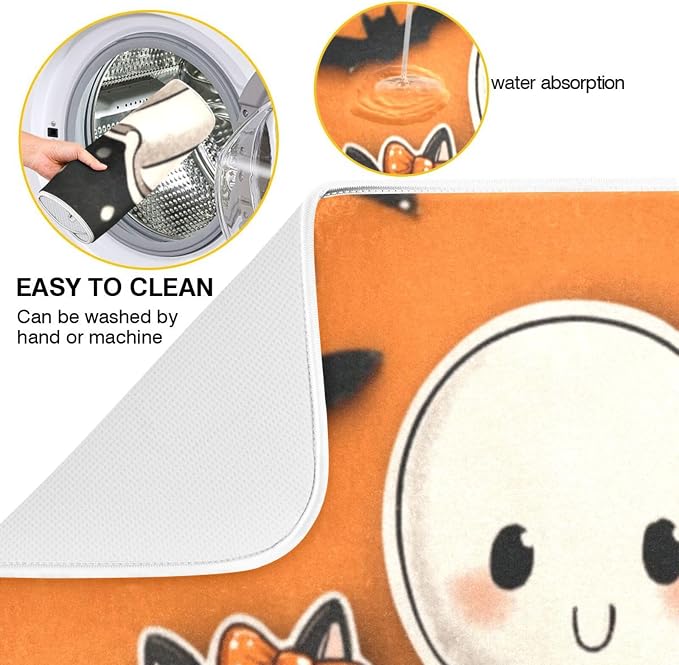 cute ghost black cat